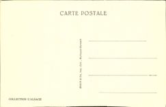 VINTAGE POSTCARD Road Of Schlucht the Automobile tunnel