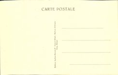 VINTAGE POSTCARD Balloon Of Alsace Lime pit Of Canon