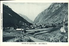 VINTAGE POSTCARD Road of Lautaret Freuax