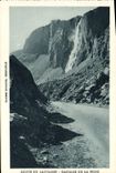 CPA Route Du Lautaret Cascade de la Pisse