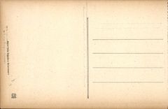 POSTAL Pau de la VENDIMIA una esquina de la avenida de Thiers