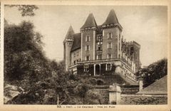 CPA Pau Le Chateau Vue du parc
