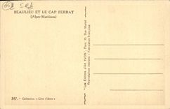 CPA Beaulieu Et Le Cap Ferrat