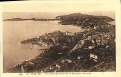 CPA Beaulieu Vue Generale Prise De La Moyenne Corniche