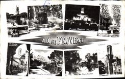 CPM Aix En Provence Fontaines