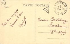 CPA Les Alpes Queyras Environs d'Abries Le Mont Viso vu de la roche taillante 