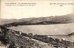 VINTAGE POSTCARD Lake D' Issarles View