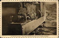 VINTAGE POSTCARD the Cevennes the source of the Loire