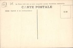 VINTAGE POSTCARD Picturesque Sites De I' Ardeche Close to the Castle of Go the rock of Trije overhanging the river