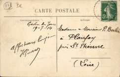 VINTAGE POSTCARD Htes the Cevennes Illustrated Gerbier Of the Snap rings Country cottage Hotel of Touring Club of France