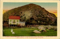 VINTAGE POSTCARD the Gerbier Mount Of the Snap rings Stacks phonolitic Chalet Hotel of Touring Club