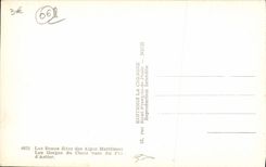 VINTAGE POSTCARD Beautiful Sites Of the Maritime Alps throats of Cians seen of the prc of Astier