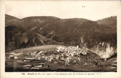 CPA Beuil Vue Generale Prise De La Route Du Quartier