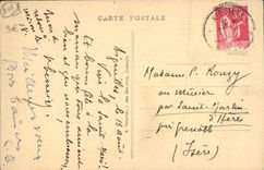 CPA Gorges Du Queyras Un Tunnel