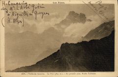 CPA Les Alpes Vallee Du Queyras Roche taillante