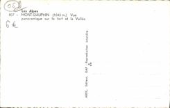 CPM Les Alpes Mont Dauphin Panoramique Sur Le Fort Et La Vallee