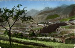 CPM Les Alpes Mont Vue Generale Et Le Guil