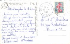 CPM Les Alpes Mont Vue Generale Et Le Guil