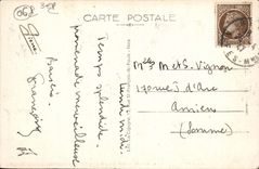 VINTAGE POSTCARD Beuil And the Mounier Mount Seen from Of Cians