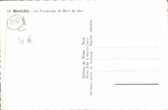 MODERN CARD Beaulieu the Walk Of the Seaside Fishes Sinning