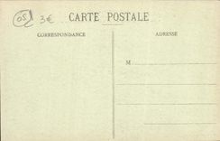 CPA Queyras Vallee du Guil au dela d'Abries Le Mont Viso Pyramide qui domine la vallee et les plaines du Piemont