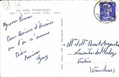 CPM Alpes Pittoresques Le Petit Ruisseau 