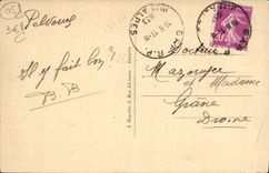 CPA Le Glacier Blanc et le Pelvoux