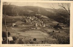 VINTAGE POSTCARD Beuil the Village Seen of Sainte Anne