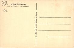 VINTAGE POSTCARD Sisteron Fountain-makers