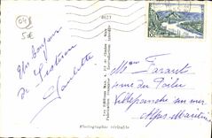 POSTAL MODERNA Sisteron el puente y la ciudadela