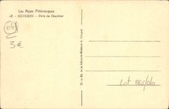 VINTAGE POSTCARD Sisteron Carries the Dauphine one