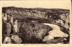 VINTAGE POSTCARD Vans Wood of Paiolive Circus of Endieu