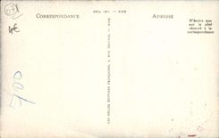 VINTAGE POSTCARD Small valley Road of the Bridge of Arc tunnels