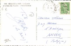 CPM Beaulieu Sur Mer Le Casino et la baie des Fourmis L'hotel Bedford