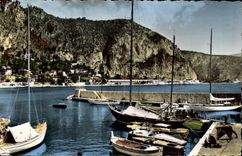 CPM Beaulieu Sur Mer Le port La basse corniche Bateaux