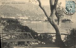 CPA Beaulieu Sur Mer Route de St Jean 