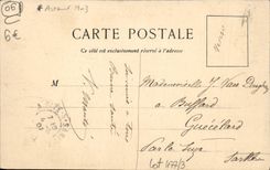 VINTAGE POSTCARD Beaulieu On Sea Road of St Jean