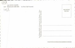 CPM Beaulieu Sur Mer La baie des Fourmis