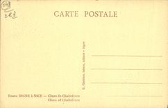 CPA Route Digne a Nice Clues de Chabrieres