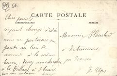 VINTAGE POSTCARD Valley of the Verdon Castellane the Tower and Old Walls