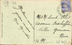 VINTAGE POSTCARD Valley of the Verdon Surroundings of Castellane On the Road of Draguignan Gates of St Jean