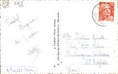 POSTAL MODERNA catarata pintoresca del Verdon grande Canon visto del punto sublime