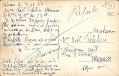 VINTAGE POSTCARD Barcelonnette View