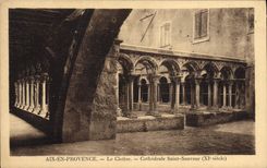 CPA Aix En Provence Le Cloitre Cahedrale Saint Sauveur