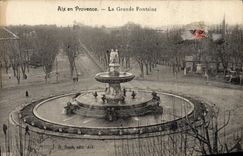 CPA Aix En Provence La Grande Fontaine