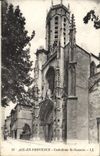 CPA Aix En Provence Cathedrale St Sauveur