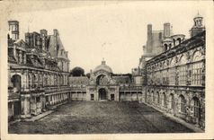 CPA Chateau De Fontainebleau La Cour Ovale