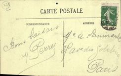 VINTAGE POSTCARD Palate of Fontainebleau Reception room of the Queens Mothers