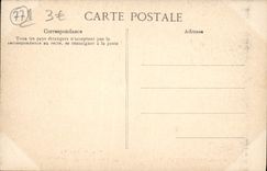 VINTAGE POSTCARD Palais of Fontainebleau Appartements of the Pope Reads of the Pope