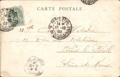 VINTAGE POSTCARD Paris Opers